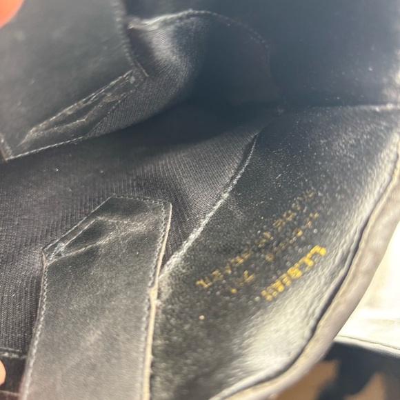 VTG Dingo L.L. Bean Women’s 7 Black Red Leather Woven Basketweave Western Boots - Picture 6 of 6